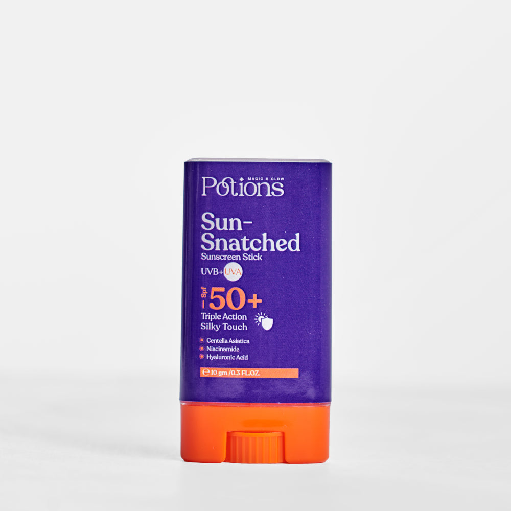 Sun-Snatched Stick SPF 50+ – Silky Finish with Centella & Hyaluronic Acid